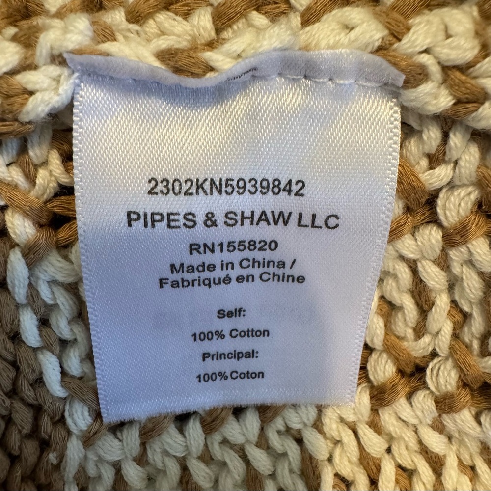 Veronica Beard Cream and Tan Knit Tank Top - Picture 10 of 10